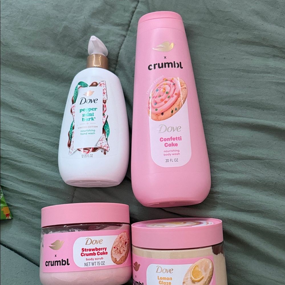 crumbl x dove collab